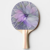 Atemberaubende Schönheit Modernes Abstraktes Frakt Tischtennis Schläger (Rückseite)