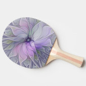 Atemberaubende Schönheit Modernes Abstraktes Frakt Tischtennis Schläger (Seitenansicht)