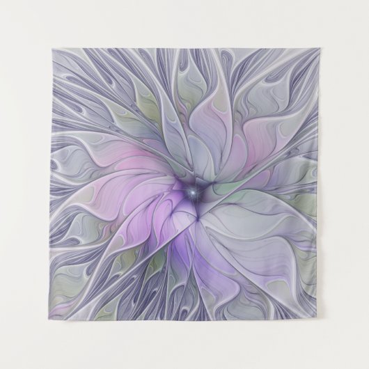 Atemberaubende Schönheit Modernes Abstraktes Frakt Wandteppich (Vorderseite)