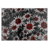 Atemberaubende schwarz-Mit Augen Susans Cutting Bo Schneidebrett (Vorderseite)