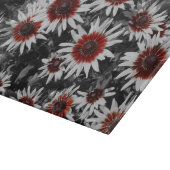 Atemberaubende schwarz-Mit Augen Susans Cutting Bo Schneidebrett (Ecke)