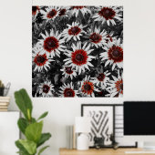 Atemberaubende Schwarz-Mit Augen Susans Poster (Heimbüro)