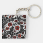 Atemberaubende Schwarz-Mit Augen Susans Schlüsselanhänger (Rückseite)