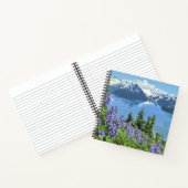 Atemberaubende Seenlandschaft Kunst, Dichtung und  Notizblock (Innenseite)