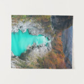 Atemberaubende Soča Napolen-Brücke, Slowenien Wandteppich (Vorderseite (Horizontal))