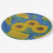 Atemberaubende Sonnenblume Pappteller (Schrägansicht)