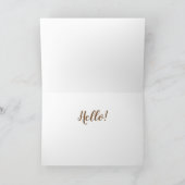 Atemberaubende Sonnenblumenkarte Karte (Innenseite)