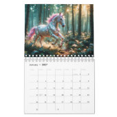Atemberaubende Sparkling Unicorns Kalender (Jan 2027)