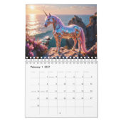 Atemberaubende Sparkling Unicorns Kalender (Feb 2027)