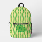 Atemberaubende Spirulina Bedruckter Rucksack (Vorderseite)