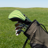 Atemberaubende Spirulina Golf Headcover (In SItu)