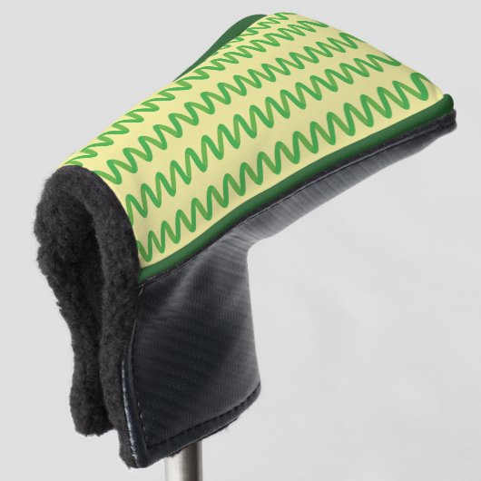 Atemberaubende Spirulina Golf Headcover (3/4 Vorderseite)