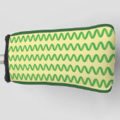 Atemberaubende Spirulina Golf Headcover (Vorderseite)
