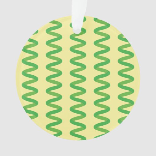 Atemberaubende Spirulina Ornament (Vorderseite)