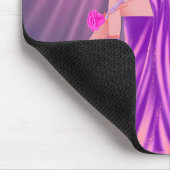 Atemberaubende Steampunk-Glamour-Abikönigin Mousepad (Ecke)