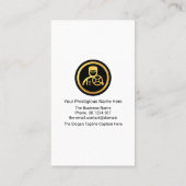 Atemberaubende Streifen Visitenkarte (Rückseite)