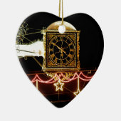 Atemberaubende Uhr Keramikornament (Rechts)