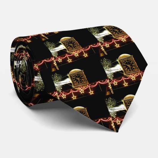 Atemberaubende Uhr Krawatte (Gerollt)