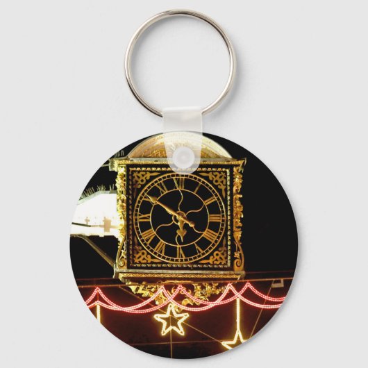 Atemberaubende Uhr Schlüsselanhänger (Vorderseite)