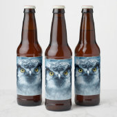 Atemberaubende Uhu Bierflaschenetikett (Flaschen)