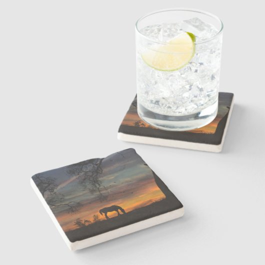 Atemberaubende Untersetzer des Südwestens (Seitenansicht)