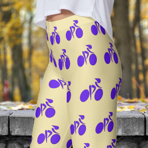 Atemberaubende Vanilla White Womens Cycling Muster Leggings