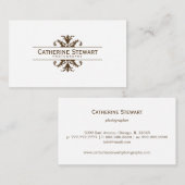 Atemberaubende Visitenkarte (Vorne/Hinten)