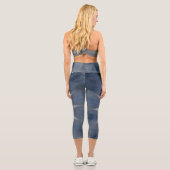 Atemberaubende Wasserfarbe Best Leggings for Summe (Rückseite)