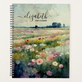 Atemberaubende Wasserfarben Landschaft Kunst, Dich Planer