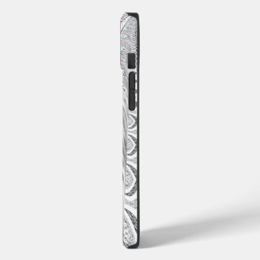 Atemberaubende, weiche Zyanfarben-Vektor-Illustrat Case-Mate iPhone Hülle (Rückseite / Links)