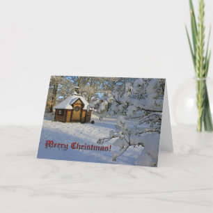 Atemberaubende Weihnachts-Grußkarte! Dankeskarte