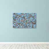 Atemberaubende Winterenten im Flug Leinwanddruck (Insitu (Holzboden))