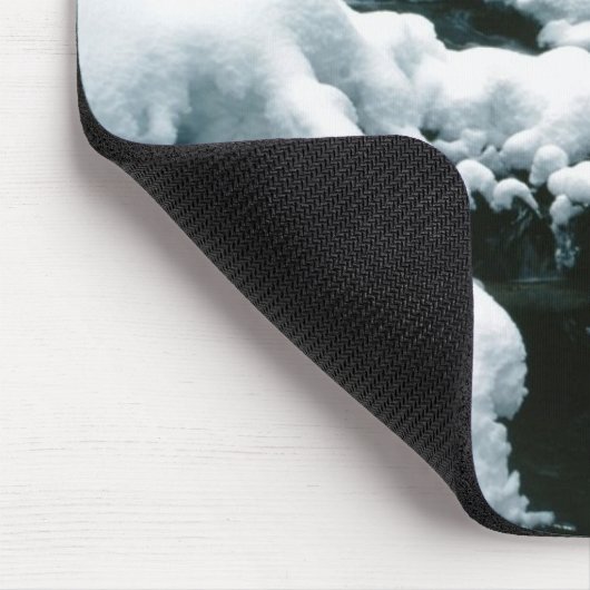 Atemberaubende Winterlandschaft Mousepad (Ecke)