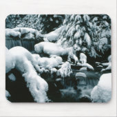 Atemberaubende Winterlandschaft Mousepad (Vorne)