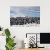 Atemberaubende Winterlandschaft Poster (Heimbüro)
