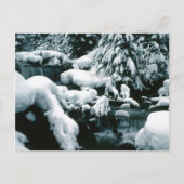 Atemberaubende Winterlandschaft Postkarte (Vorderseite)