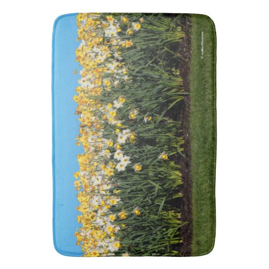 Atemberaubende Zwei-Tonen-Dioden Blumenfotografie Badematte (Vorderseite Vertikal)