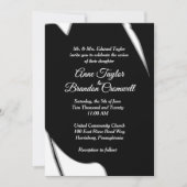 Atemberaubender Abstrakter Abend Einladung zur Hoc (Vorderseite)