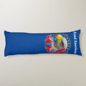 Atemberaubender Adler (1) Seitenschläferkissen (Rückseite)