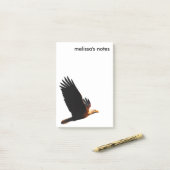 Atemberaubender Adler im Winter Sonnenuntergang Post-it Klebezettel (Auf Schreibtisch)