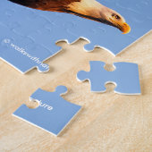 Atemberaubender Adler im Winter Sonnenuntergang Puzzle (Seite)