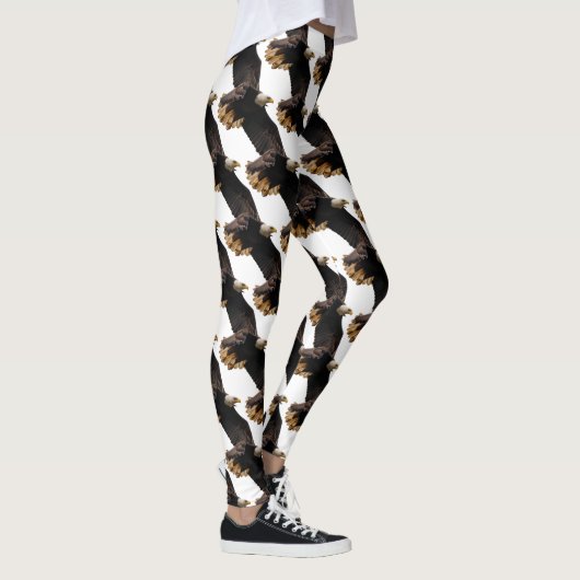 Atemberaubender Adler Leggings (Rechts)