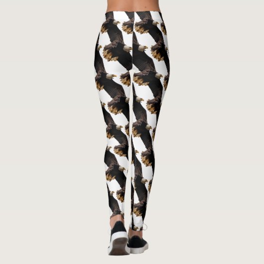 Atemberaubender Adler Leggings (Rückseite)