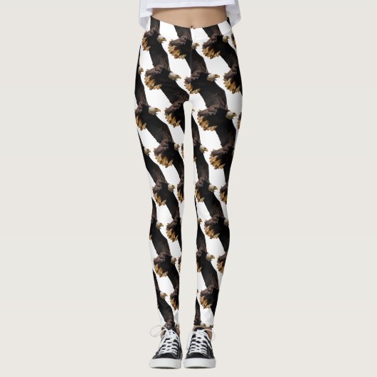 Atemberaubender Adler Leggings (Vorderseite)