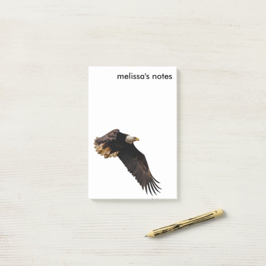 Atemberaubender Adler Post-it Klebezettel (Auf Schreibtisch)