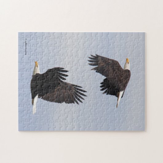 Atemberaubender Adlerflieger Puzzle (Horizontal)