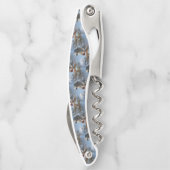 Atemberaubender afrikanisches Grau-Papagei Kellnermesser (Rückseite)