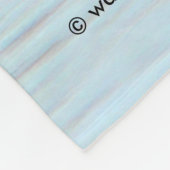 Atemberaubender American Avocet Wading Bird am Str Fleecedecke (Ecke)