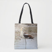 Atemberaubender American Avocet Wading Bird am Str Tasche (Vorderseite)