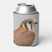 Atemberaubender amerikanischer Kestrel Sparrowhawa Dosenkühler (Kanne Rückseite)